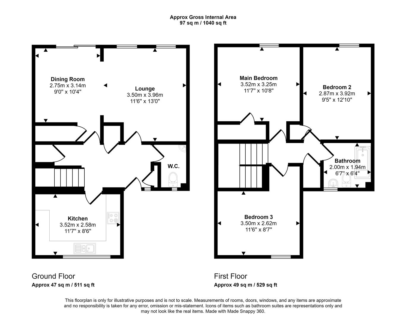 3 Bed House Terraced in Park Gate, Renfrew Offers Over £145000